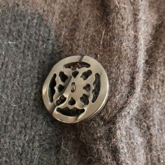 Sarah Spencer Lambs Wool Blend Black Cardigan Small - Picture 8 of 12